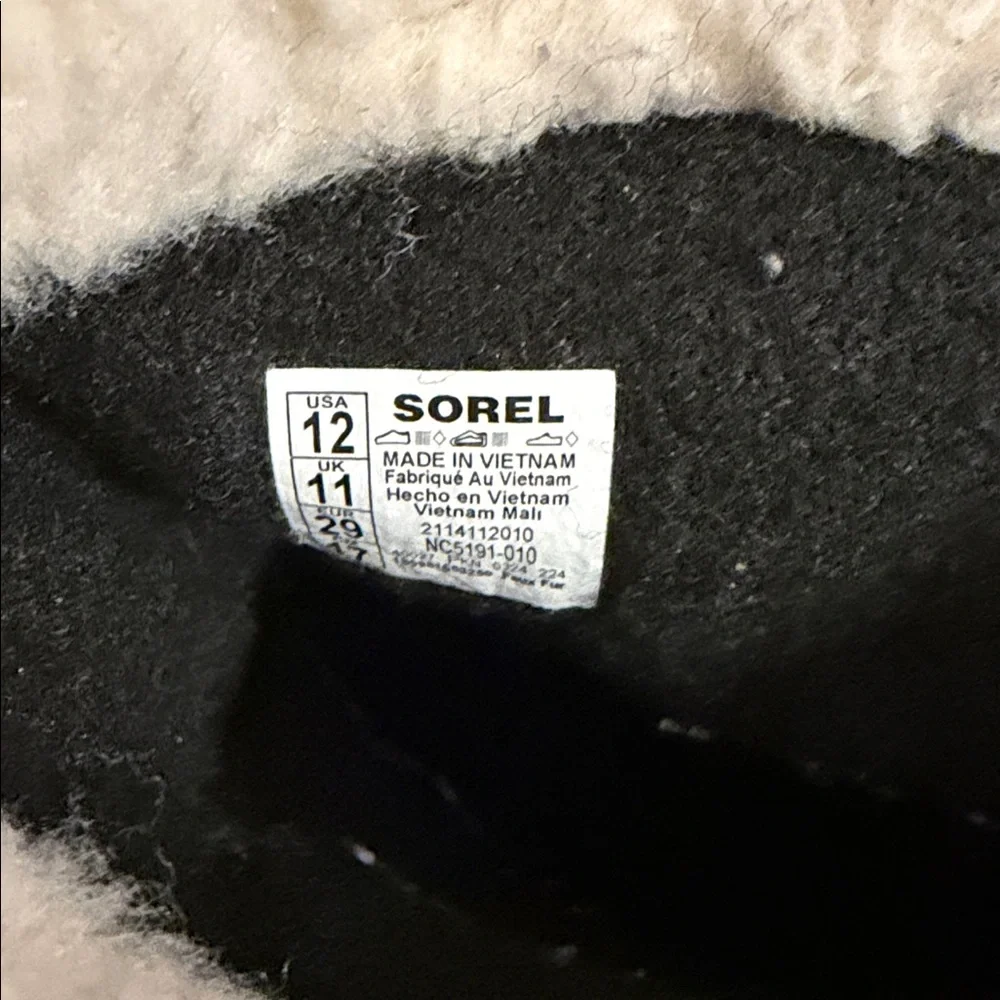Sorel Black Winter Yoot Pac Kids Boots See Description